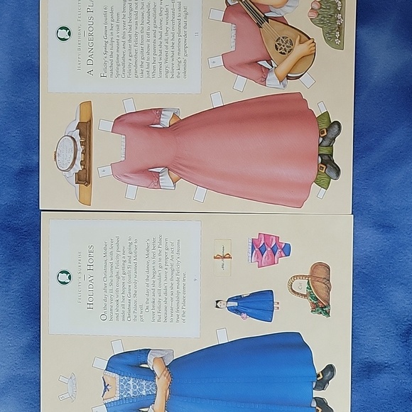 American Girl 👧 Felicity's Paper 📄 Doll - Vintage 1992 - Picture 9 of 16